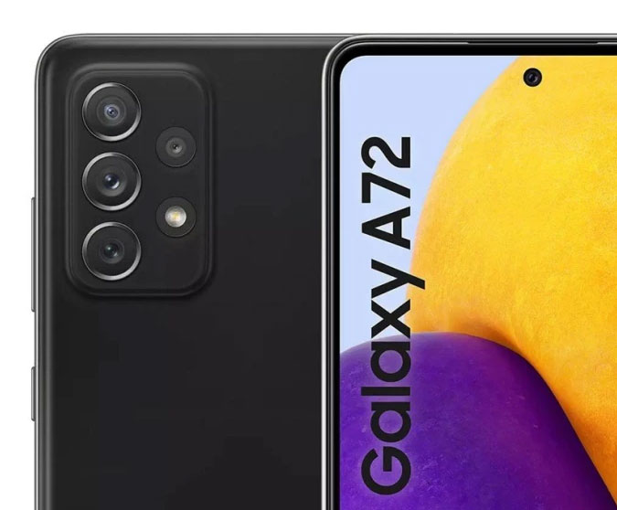 Galaxy A72 Camera