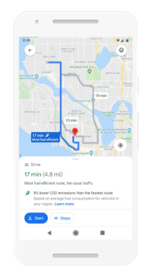 Google Maps 路线规划 导航