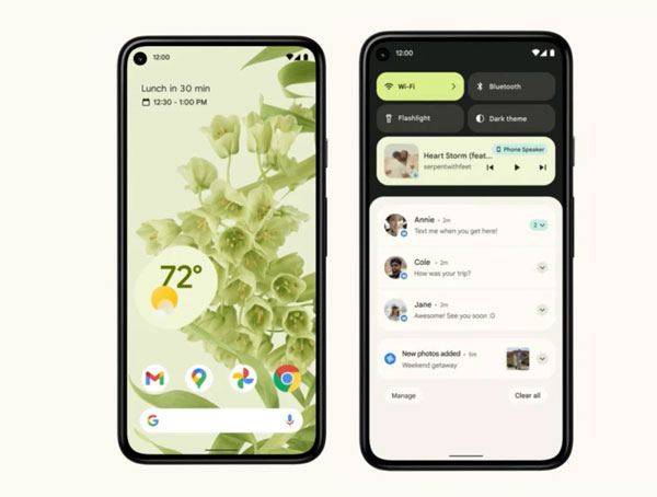 Android 12 UI