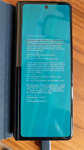 Z Fold3 Unlock Bootloader