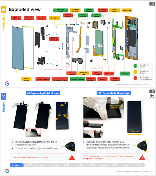 Google Pixel 6 Service Manual