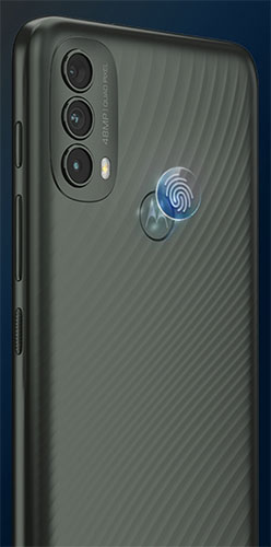 Motorola Moto E40 Back View