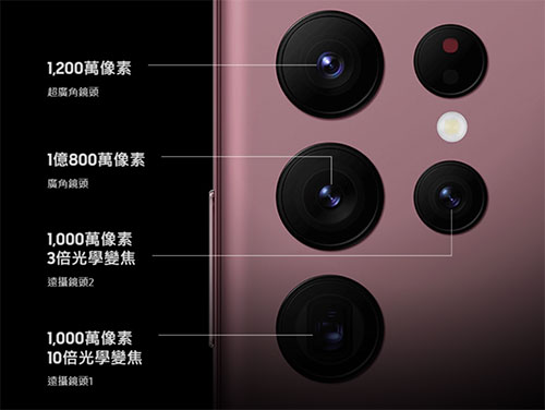Samsung Galaxy S22 Ultra Camera