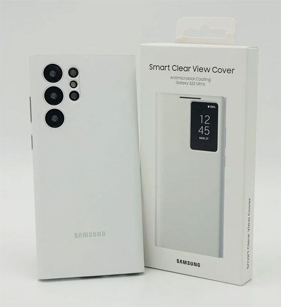 S22 Ultra Smart Clear View Cover