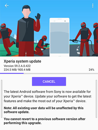 Sony Xperia 10 II Android 12 升级