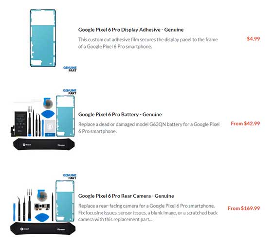 iFixit Pixel Self-repair