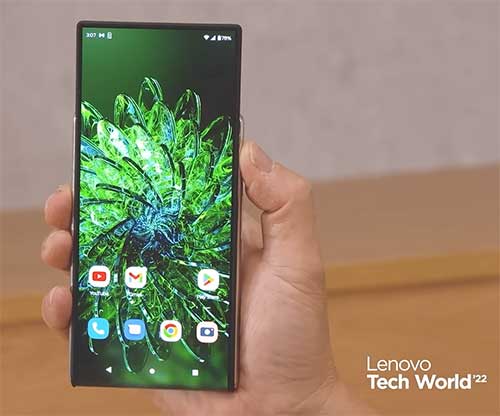 Lenovo Rollable Screen Concept Phone